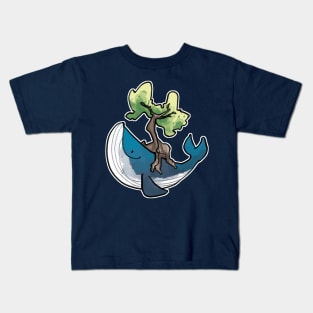 Tree whale Kids T-Shirt